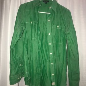 Green Ralph Lauren Button Up